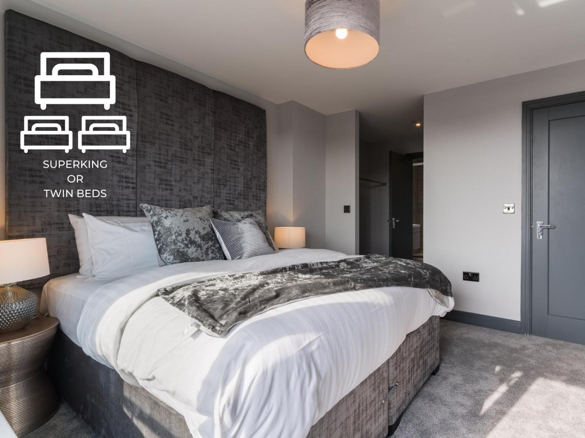 Luxe Apartments, The Moorwell, Parking, Gym - 10Mins Cardiff City Ctr חדר תמונה