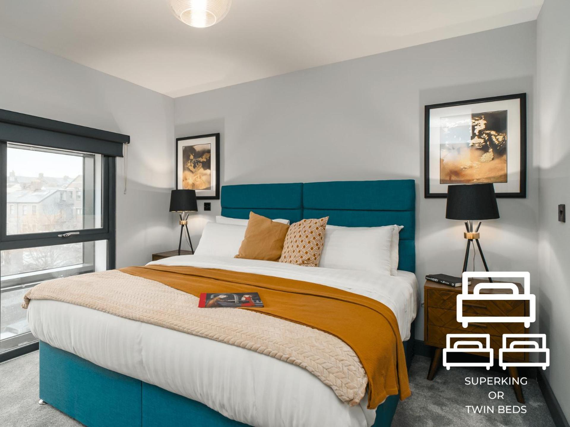 Luxe Apartments, The Moorwell, Parking, Gym - 10Mins Cardiff City Ctr חדר תמונה